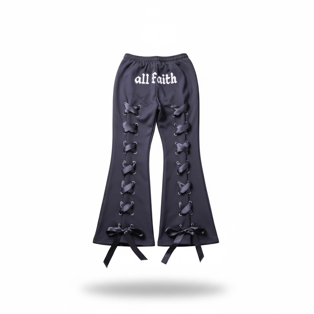 Rich in Faith Lace Joggers
