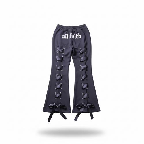 Rich in Faith Lace Joggers
