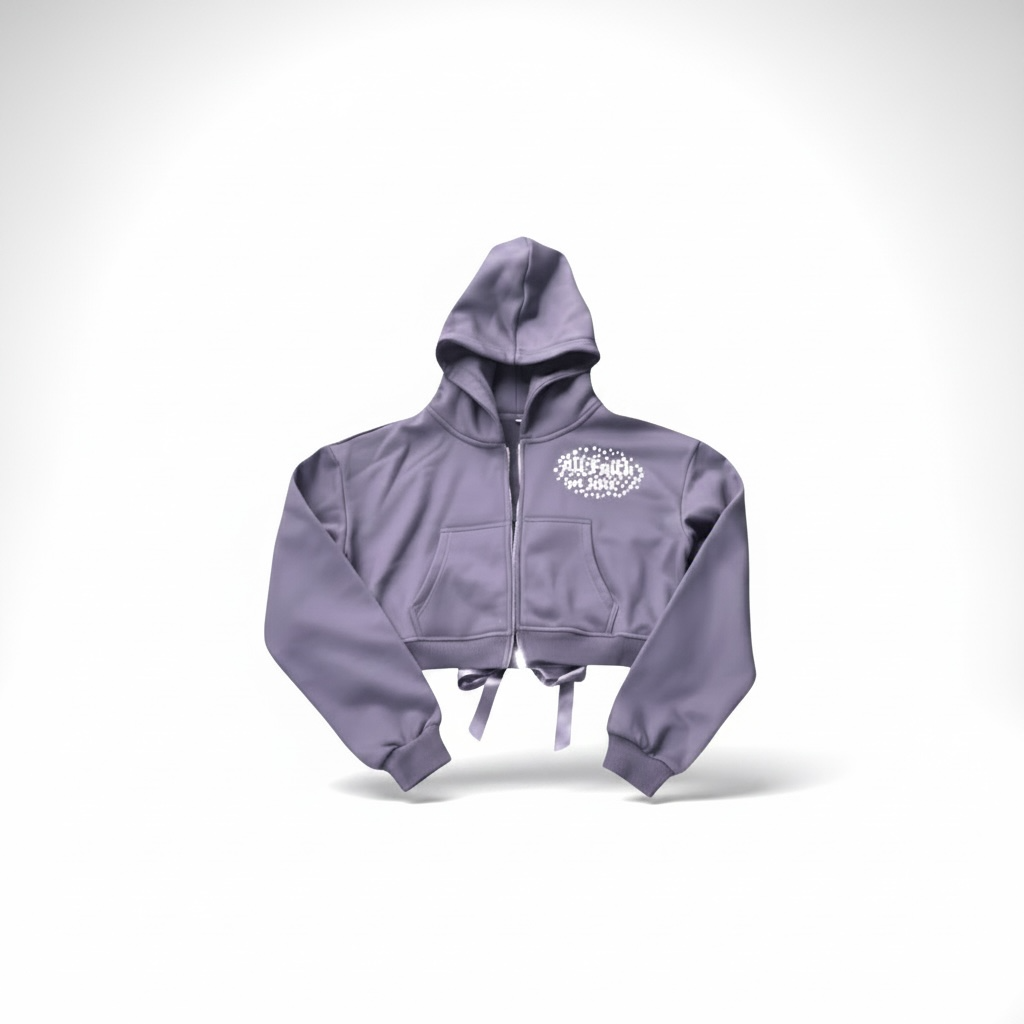 Rich in Faith Lace Hoodie